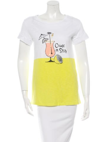 Kate Spade New York Colorblock Printed T-Shirt