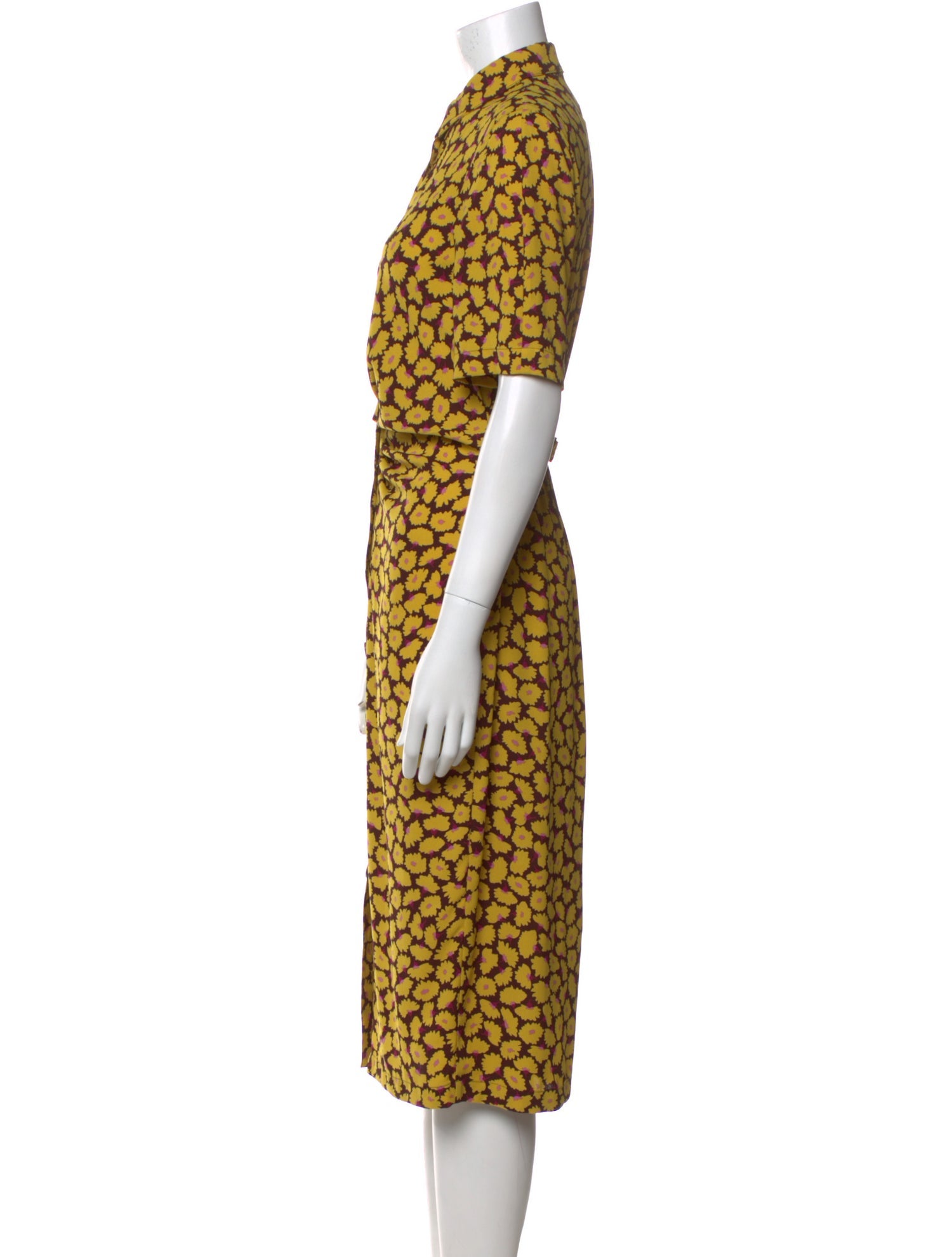 Kate Spade New York Printed Midi Length Dress