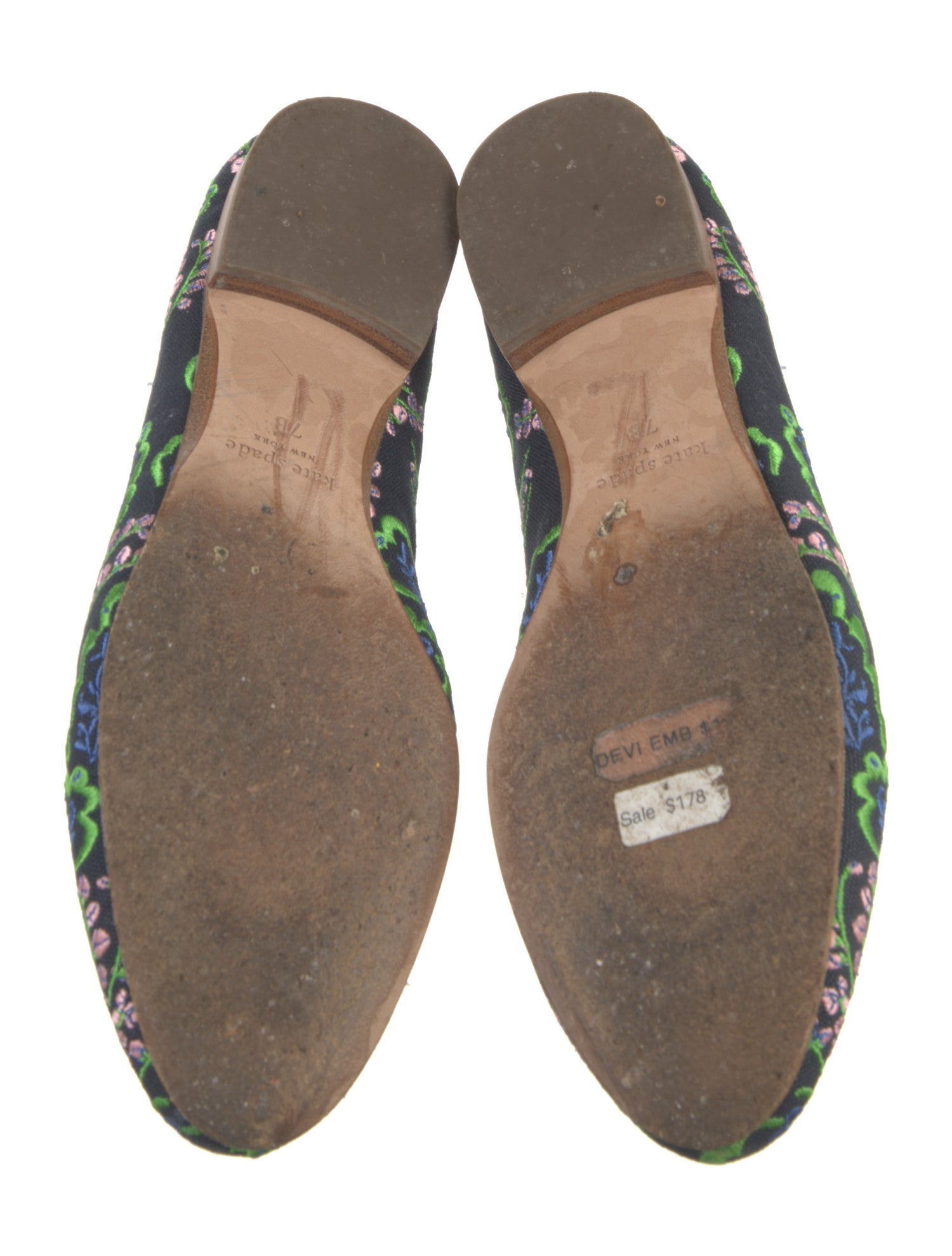 Kate Spade New York Canvas Floral Print Loafers