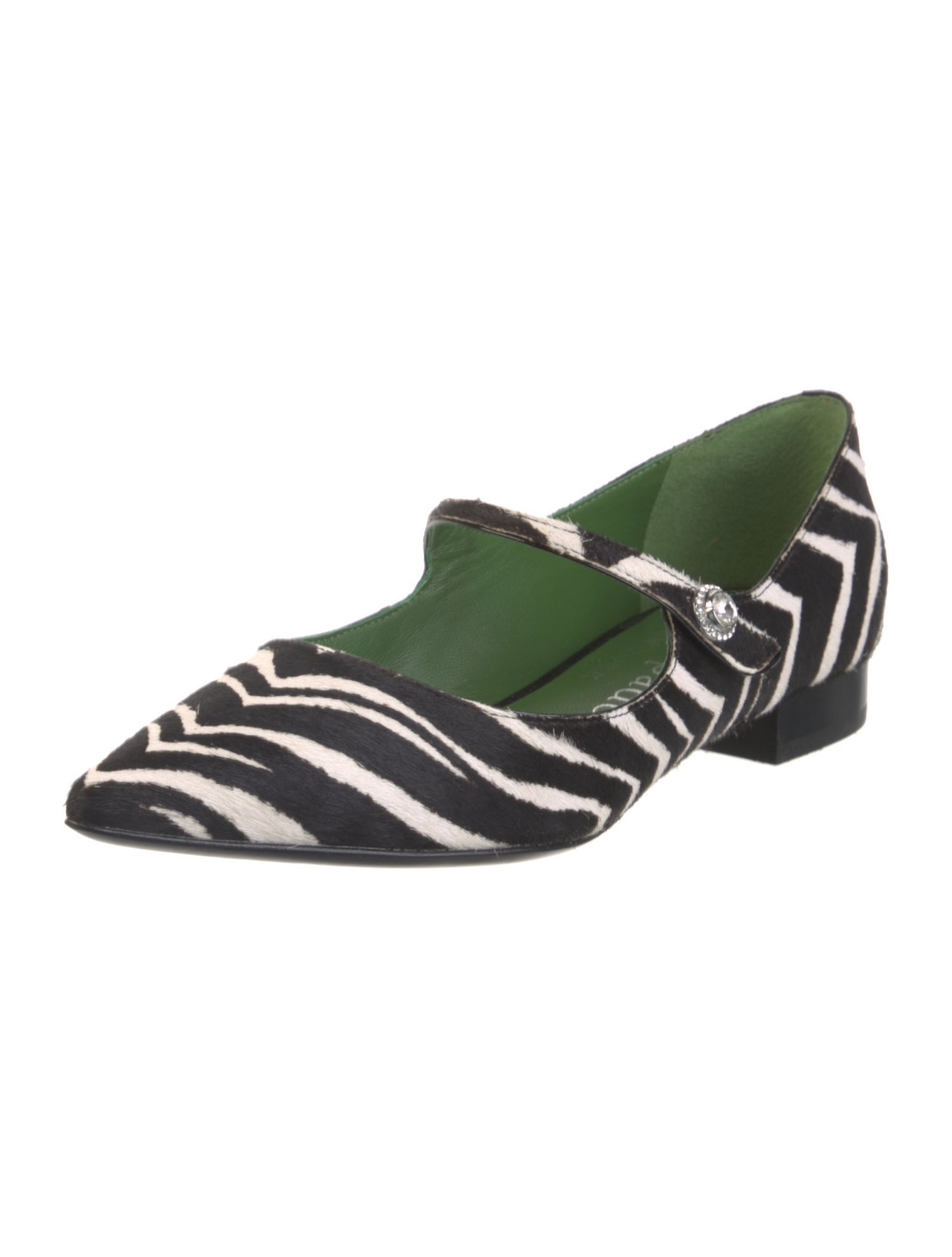 Kate Spade New York Ponyhair Striped Mary Jane Flats