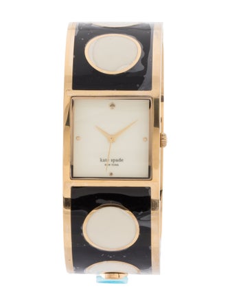 Kate Spade New York Delacorte Polka Dot Bangle Watch