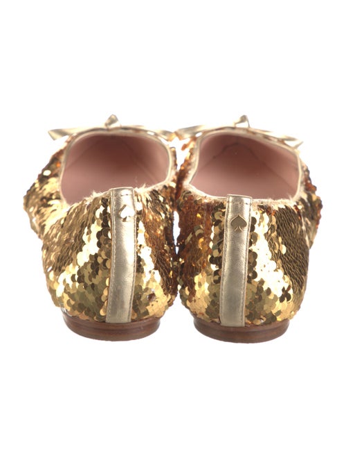 Kate Spade New York Sequins Animal Print Ballet Flats
