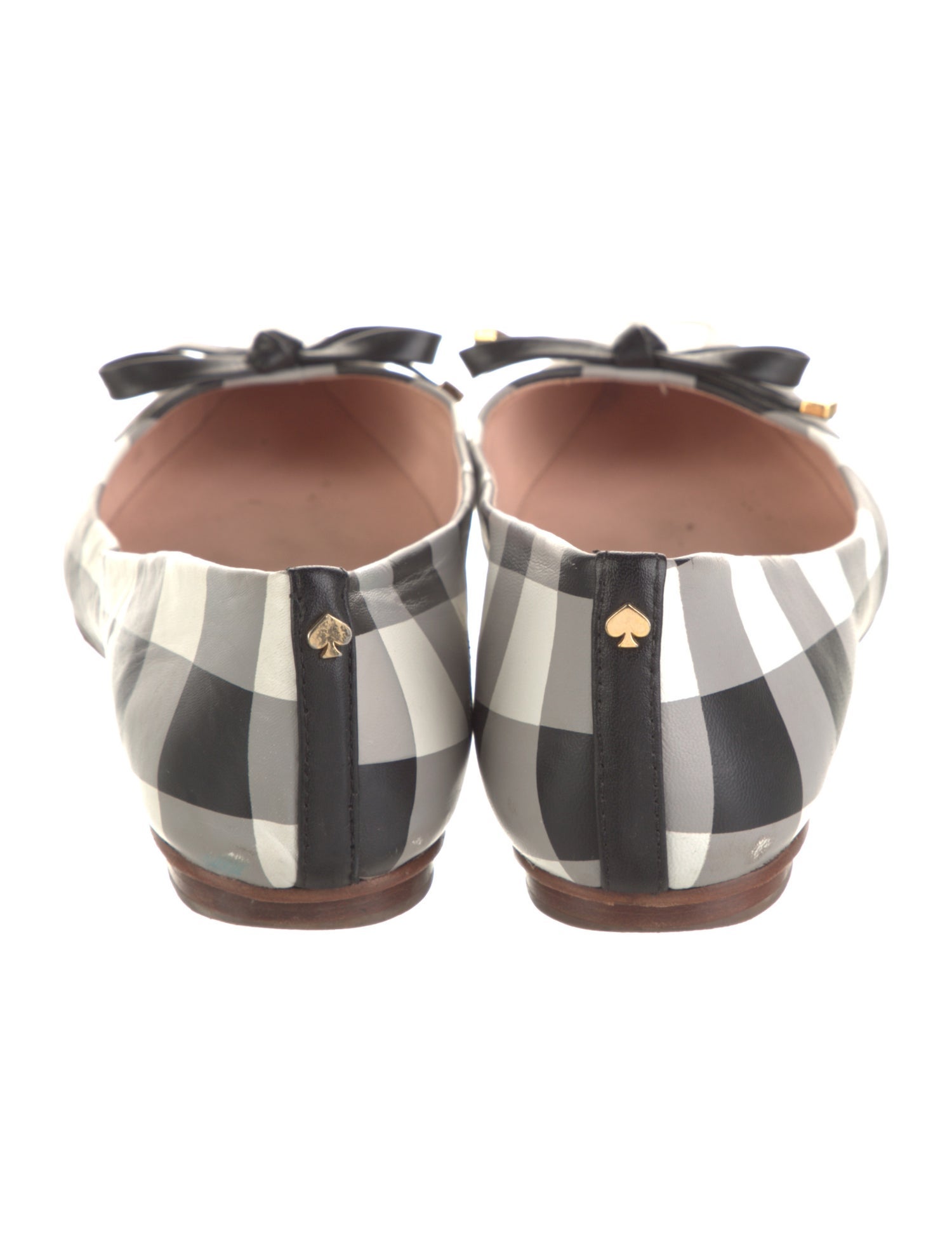 Kate Spade New York Leather Printed Ballet Flats