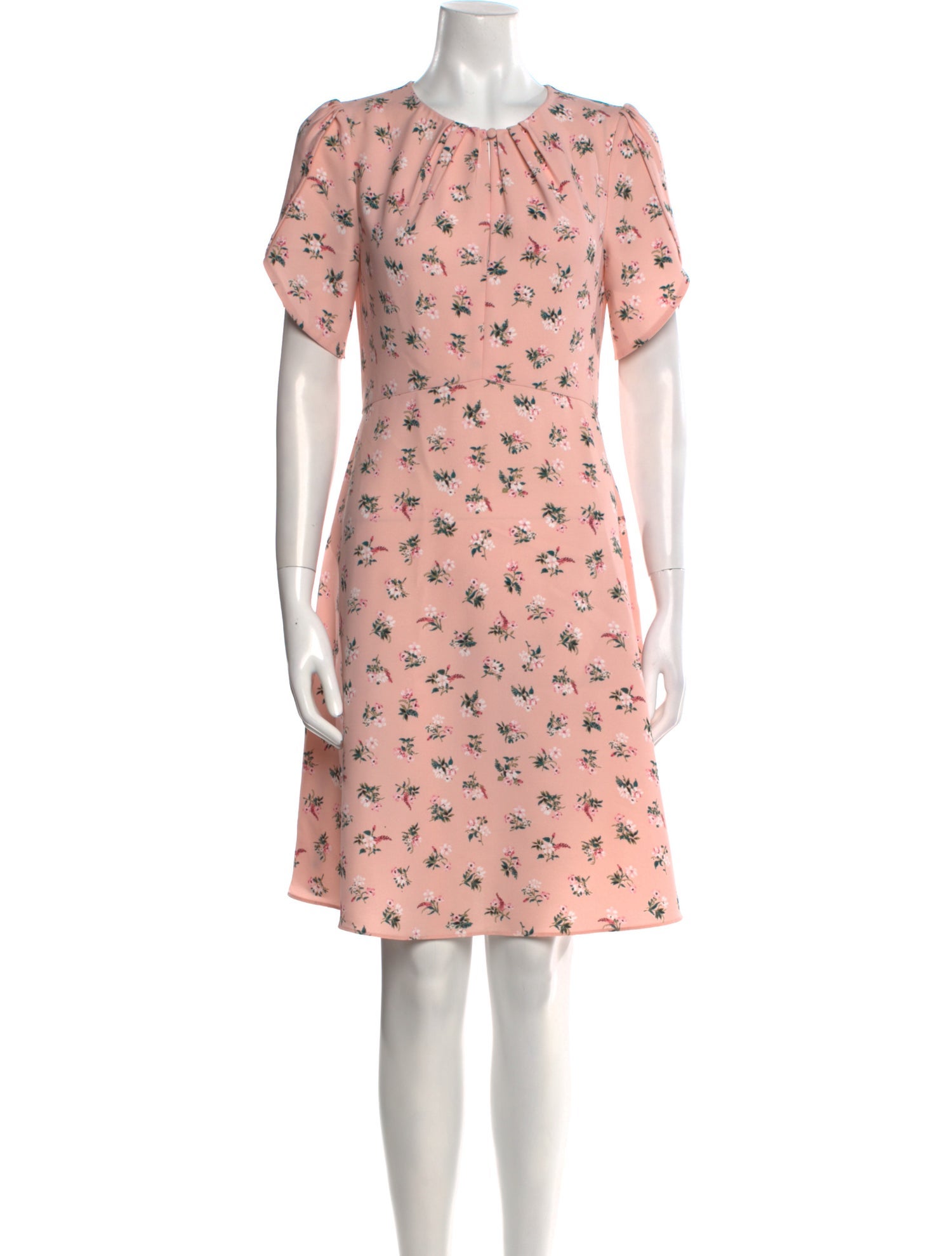 Kate Spade New York Floral Print Knee-Length Dress