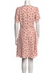 Kate Spade New York Floral Print Knee-Length Dress