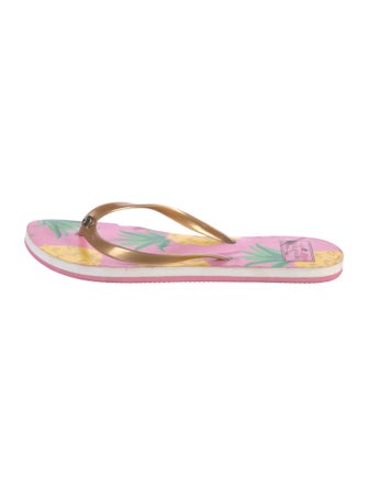 Kate Spade New York Rubber Printed Flip Flops