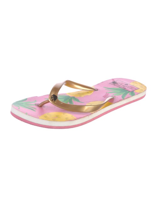 Kate Spade New York Rubber Printed Flip Flops