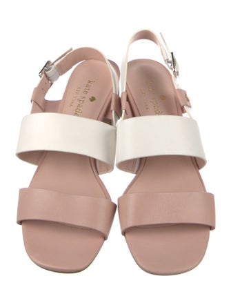Kate Spade New York Leather Slingback Sandals