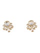 Kate Spade New York Faux Pearl & Crystal Stud Earrings