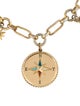 Kate Spade New York Cubic Zirconia & Enamel My Medallion Charm Bracelet