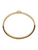 Kate Spade New York Enamel Spade Hinged Bangle Bracelet