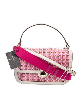 Kate Spade New York Raffia Top Handle Bag