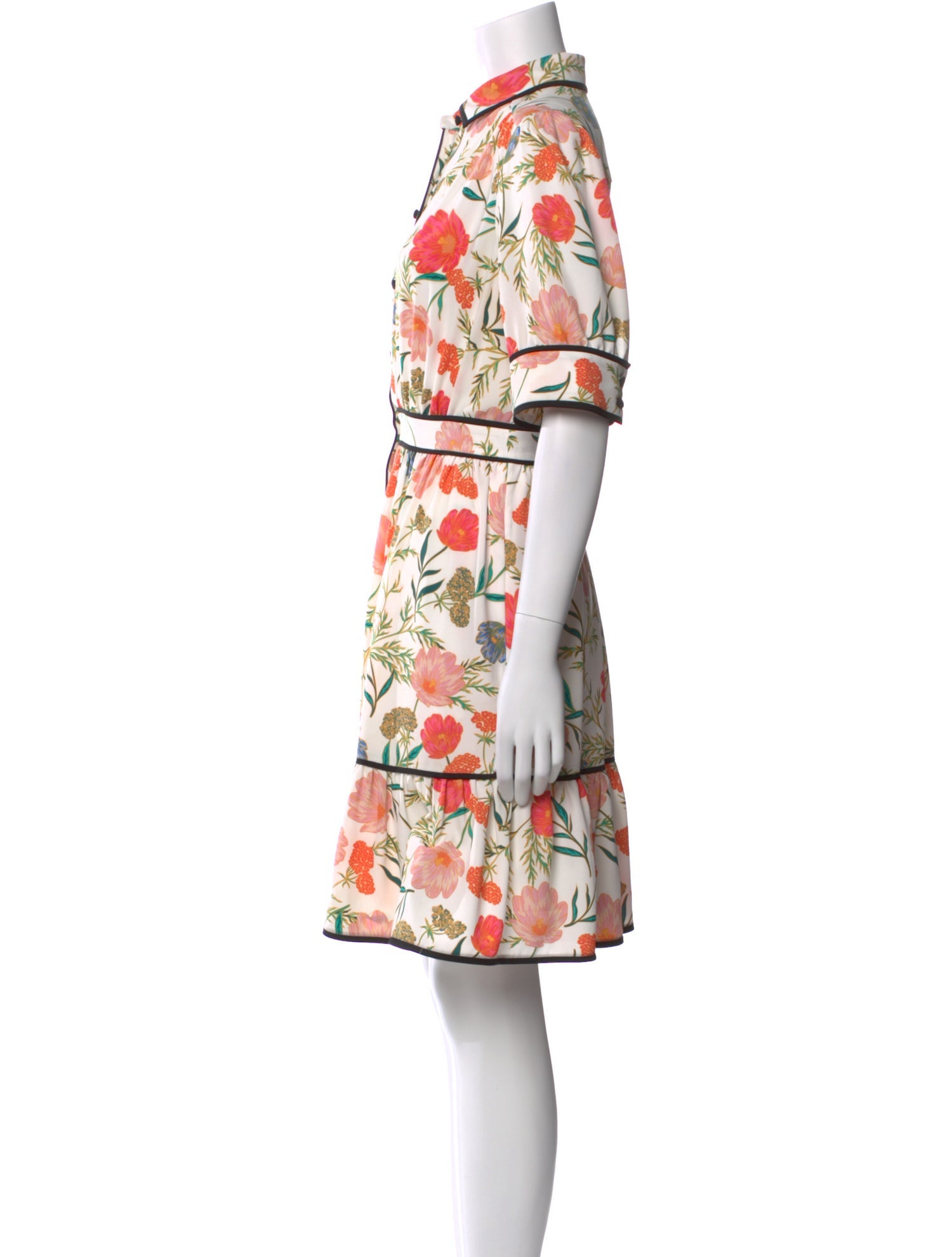 Kate Spade New York Floral Print Mini Dress