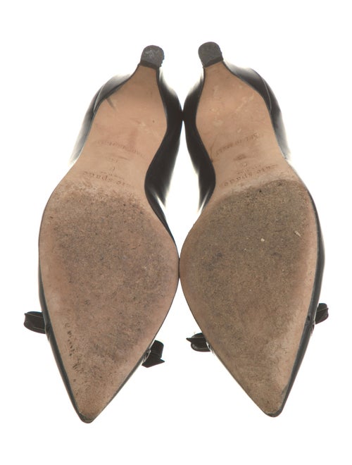 Kate Spade New York Leather Bow Accents Pumps
