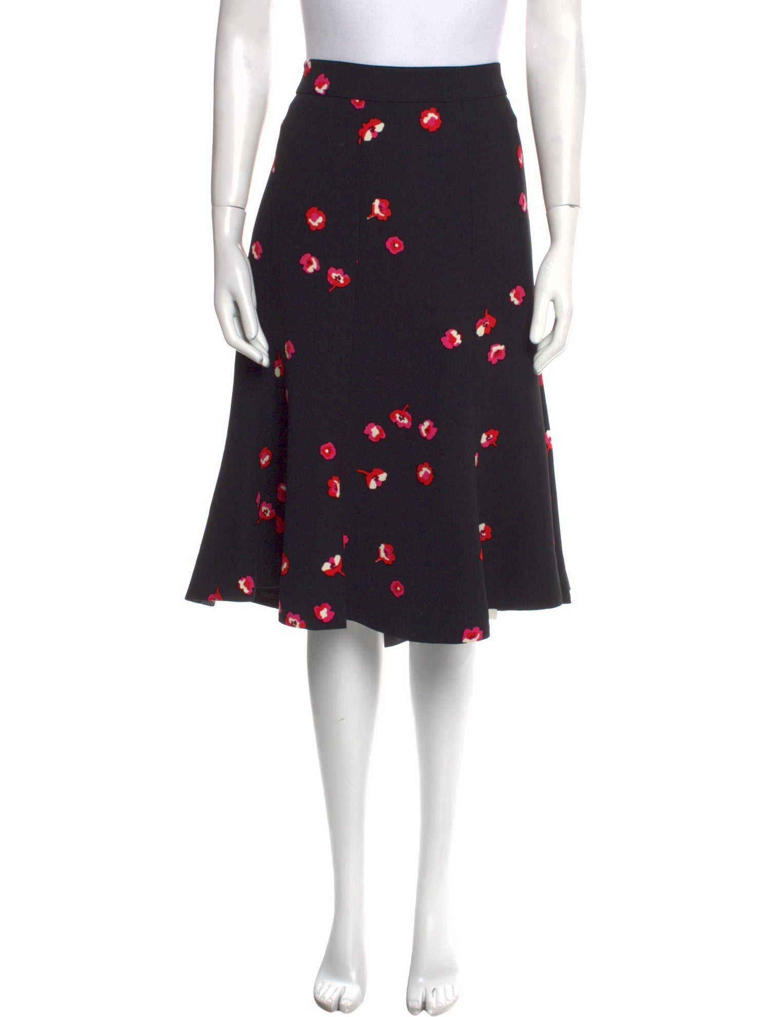 Kate Spade New York Floral Print Knee-Length Skirt
