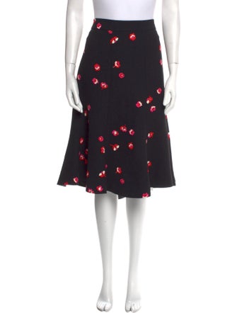 Kate Spade New York Floral Print Knee-Length Skirt