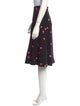 Kate Spade New York Floral Print Knee-Length Skirt