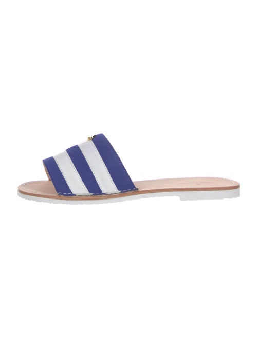 Kate Spade New York Suede Grosgrain Trim Slides