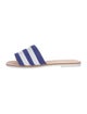 Kate Spade New York Suede Grosgrain Trim Slides