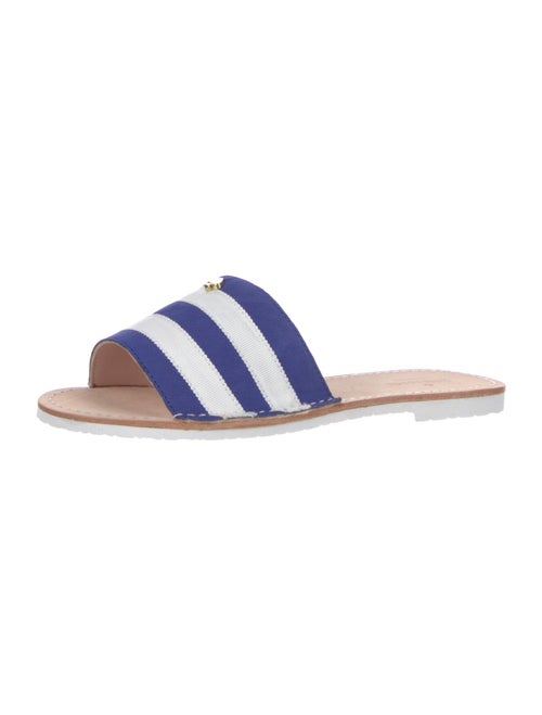 Kate Spade New York Suede Grosgrain Trim Slides