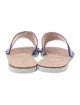Kate Spade New York Suede Grosgrain Trim Slides