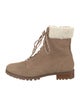 Kate Spade New York Suede Combat Boots