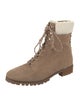 Kate Spade New York Suede Combat Boots