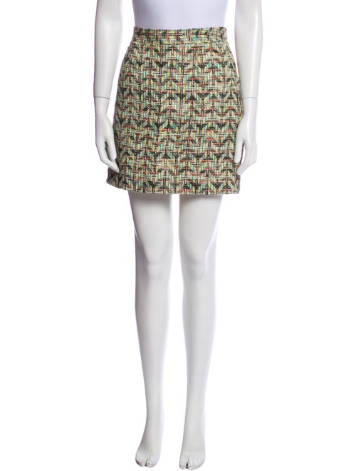 Kate Spade New York Tweed Pattern Mini Skirt