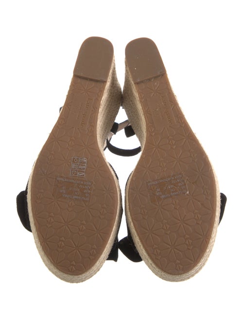 Kate Spade New York Suede Bow Accents Espadrilles