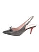 Kate Spade New York Leather Printed Slingback Pumps