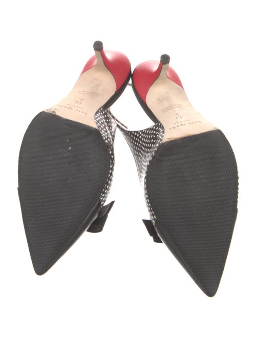 Kate Spade New York Leather Printed Slingback Pumps