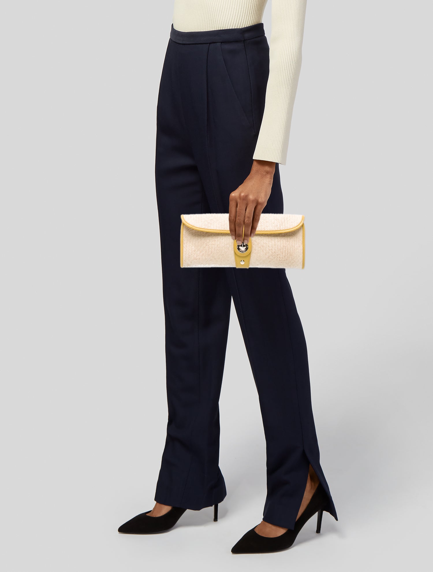 Kate Spade New York Straw Minaudière