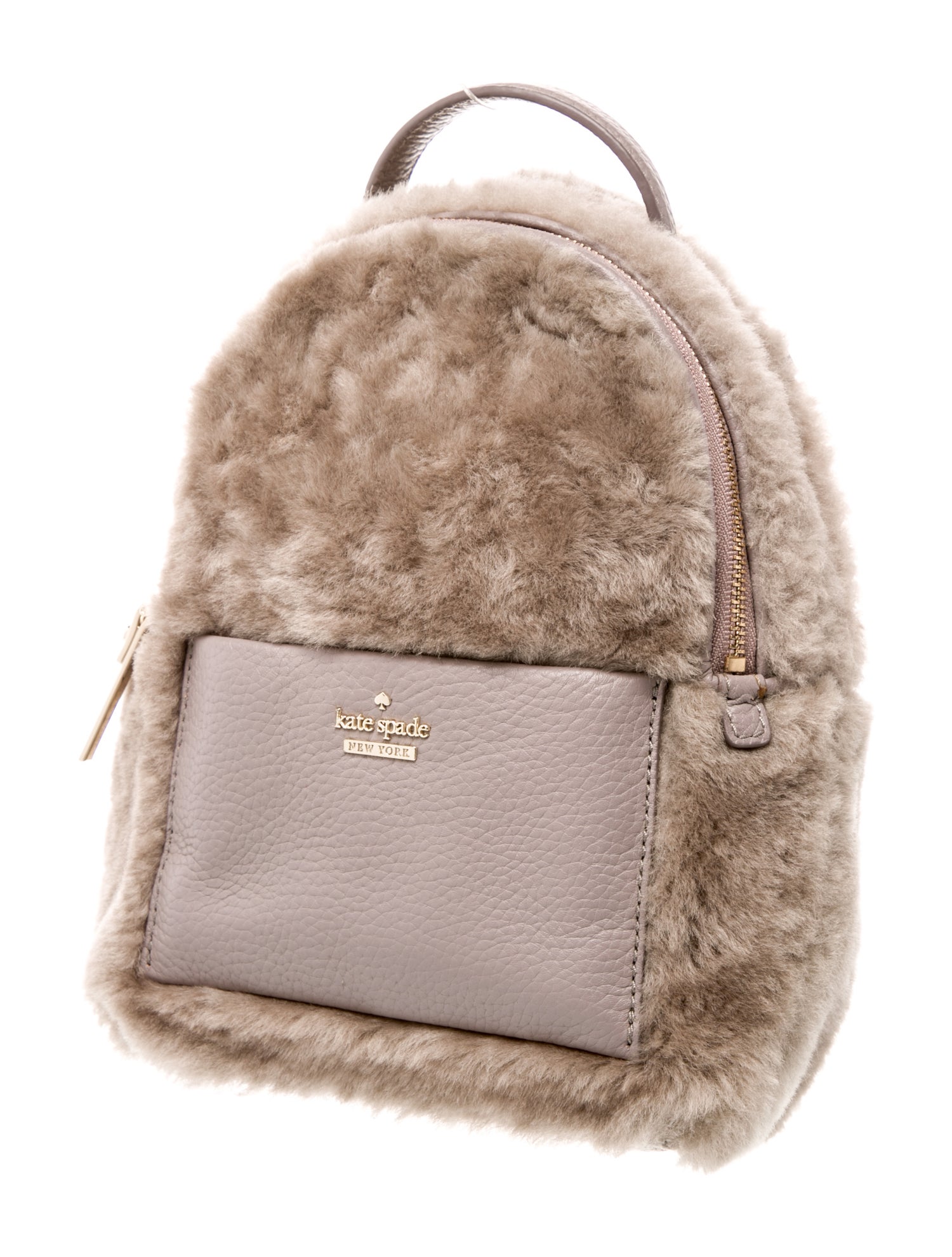 Kate Spade New York Faux Fur Backpack