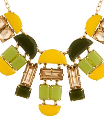 Kate Spade New York Resin & Crystal Collar Necklace