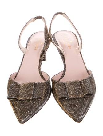 Kate Spade New York Glitter Glitter Accents Slingback Pumps