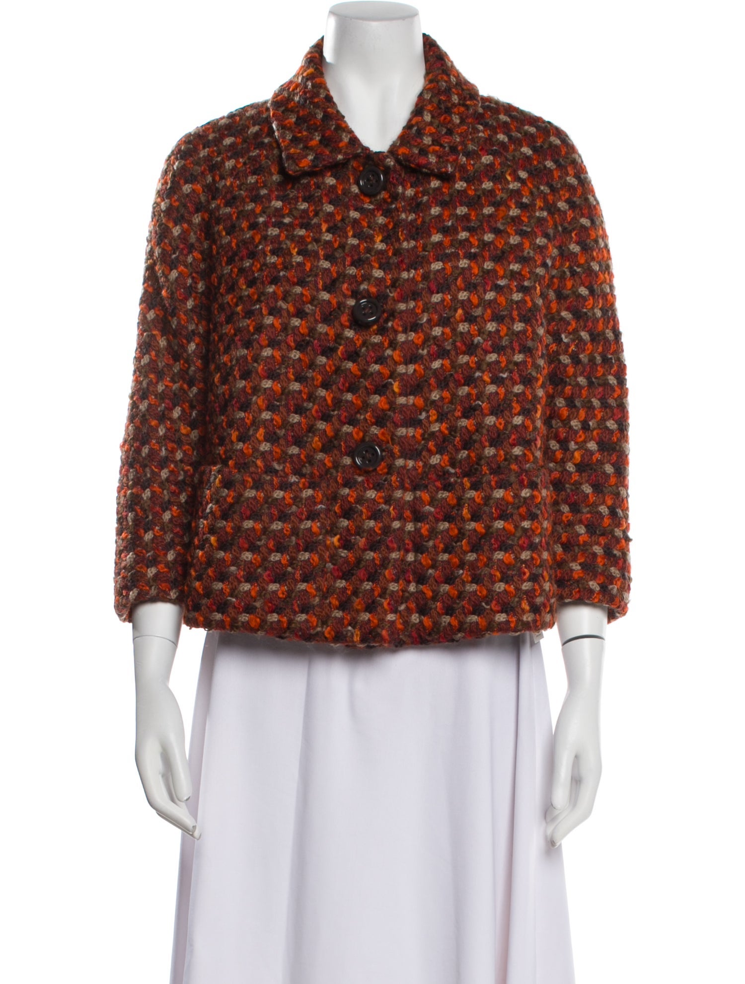 Kate Spade New York Wool Tweed Pattern Jacket