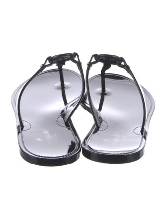 Kate Spade New York Rubber T-Strap Sandals