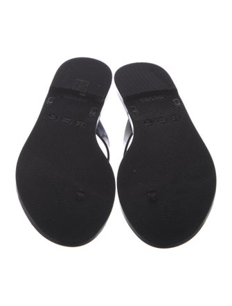 Kate Spade New York Rubber T-Strap Sandals