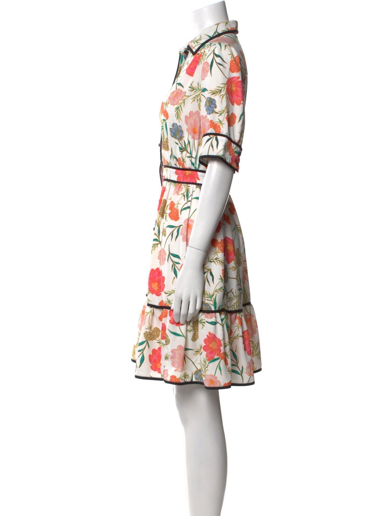 Kate Spade New York Floral Print Mini Dress