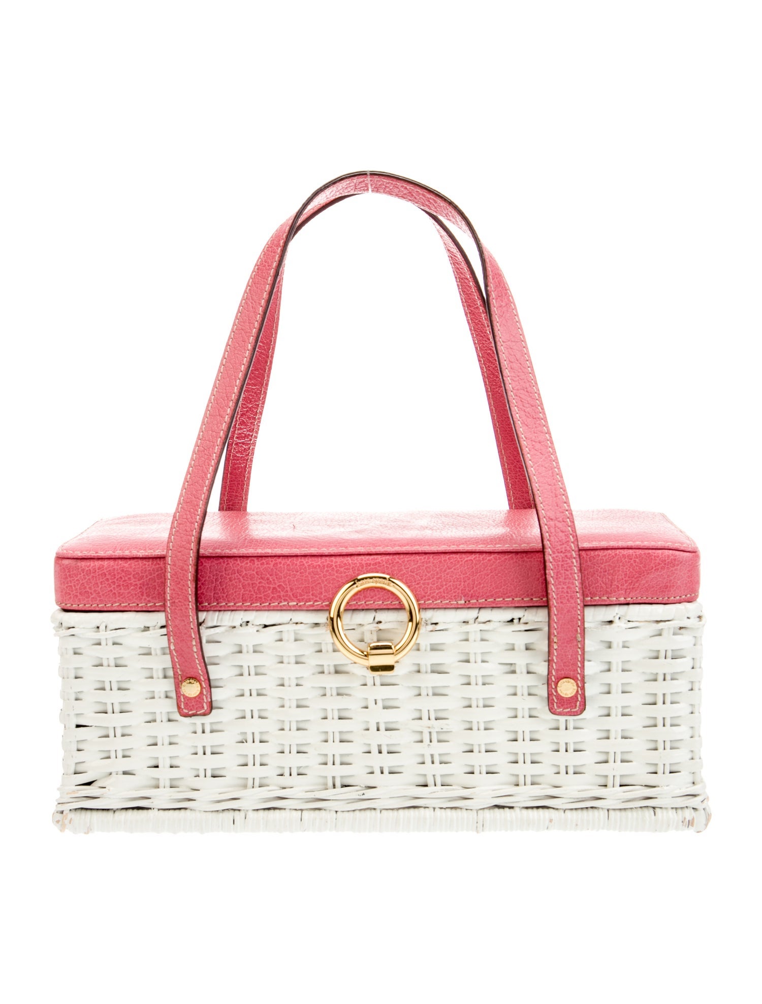Kate Spade New York Wicker Top Handle Bag