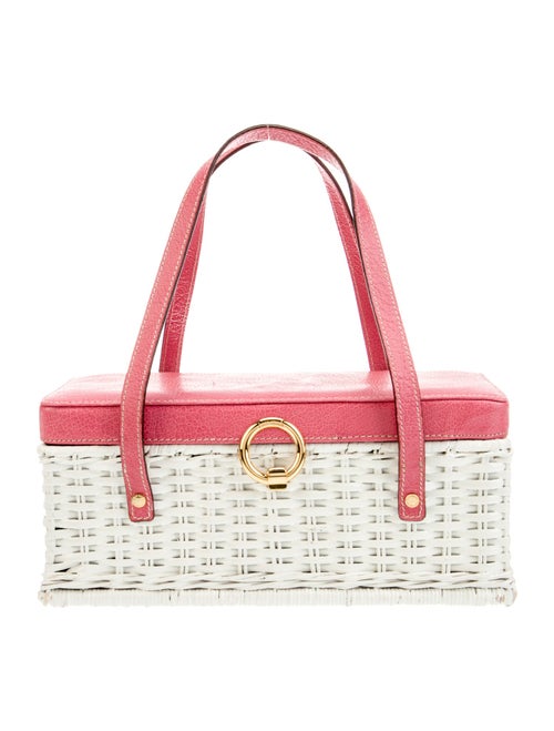 Kate Spade New York Wicker Top Handle Bag