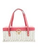 Kate Spade New York Wicker Top Handle Bag