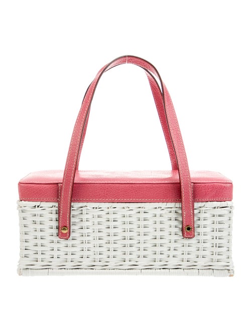 Kate Spade New York Wicker Top Handle Bag