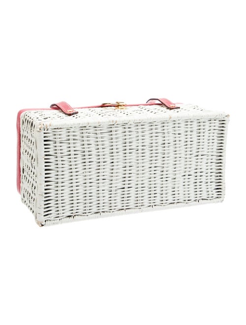 Kate Spade New York Wicker Top Handle Bag