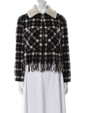 Kate Spade New York Plaid Print Jacket