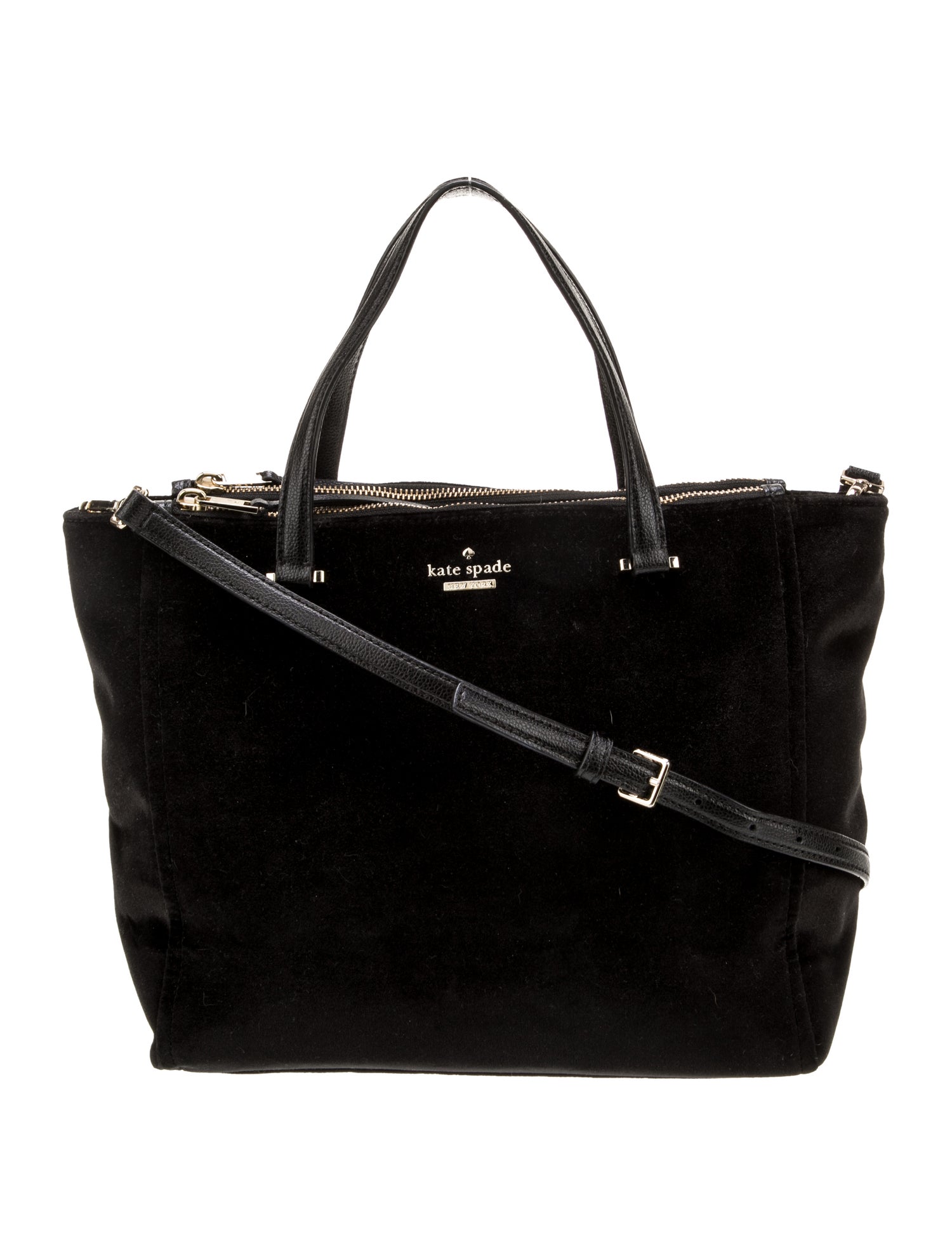 Kate Spade New York Velvet Shoulder Bag