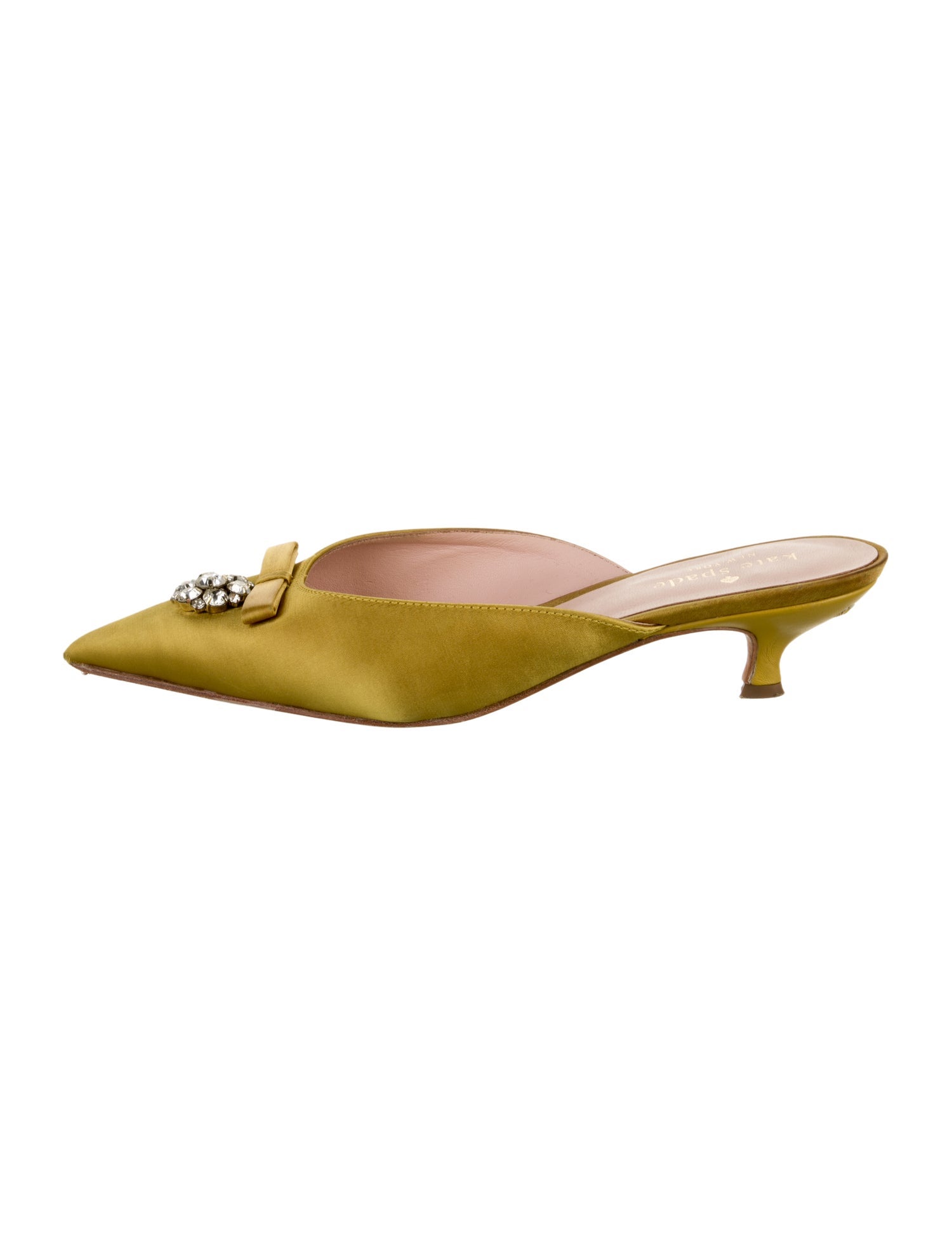 Kate Spade New York Satin Bow Accents Mules