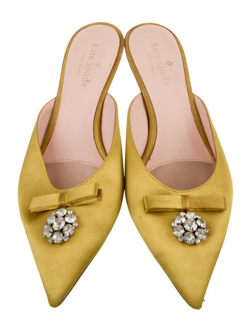 Kate Spade New York Satin Bow Accents Mules