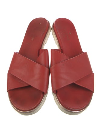 Kate Spade New York Leather Slides