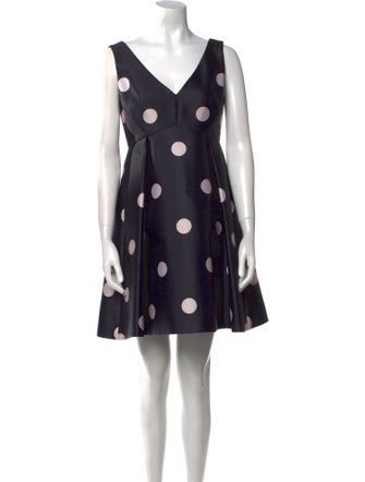 Kate Spade New York Polka Dot Print Mini Dress
